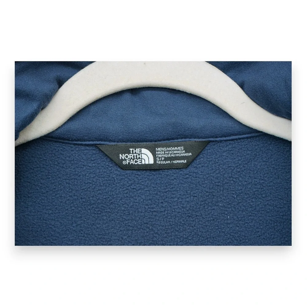 The North Face Men's Small‎ Softshell Dark Navy Blue Full Zip Long Sleeve - Picture 7 of 10